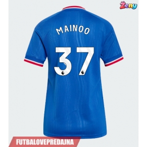 Lacne Ženy Futbalové dres Manchester United Kobbie Mainoo #37 2026-27 Krátky Rukáv - Preč